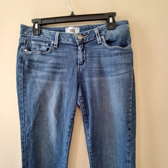 Paige Womens Sz 26 X 25 Jimmy Jimmy Skinny Crop Jeans Winslow - Picture 4 of 7